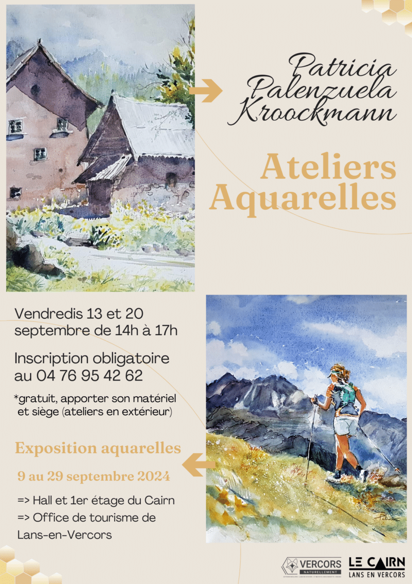 Affiche atelier Patricia Palenzuela