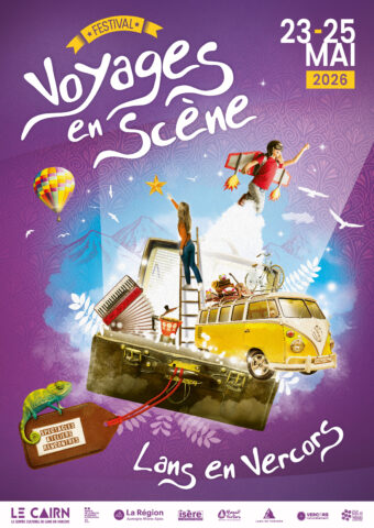 Affiche voyages en scène 2e édition