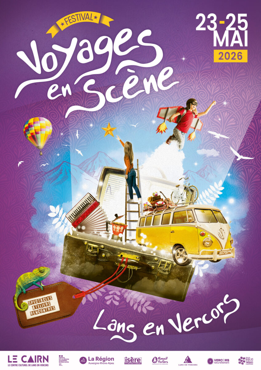 Affiche voyages en scène 2e édition