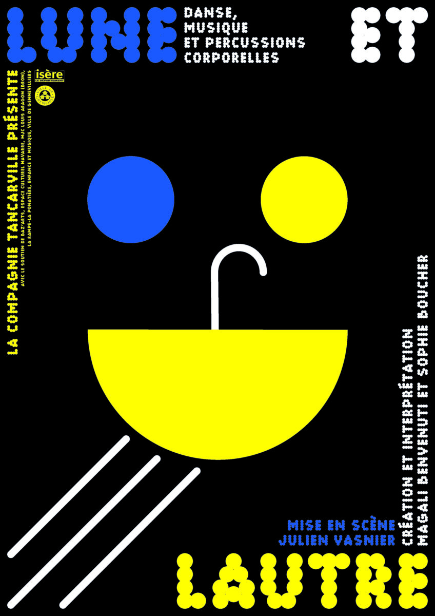 Affiche spectacle Lune et lautre